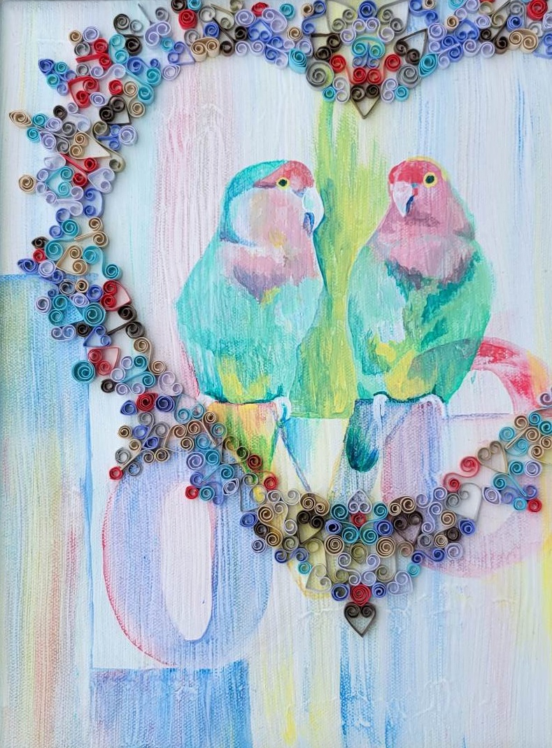 Click here to view Love Birds by Heidi Tournoux