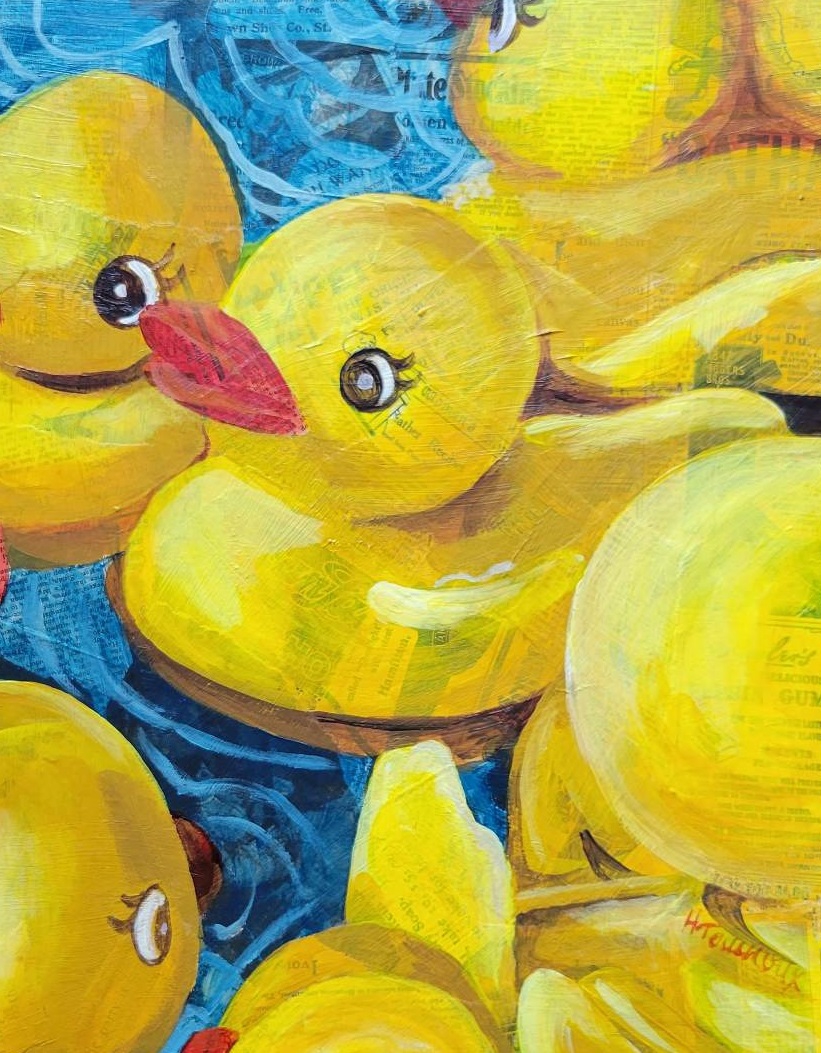 Click here to view Ducks Afloat by Heidi Tournoux